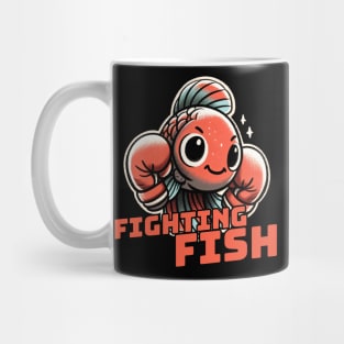 Fighting Fish Betta Fish Aquarist Design Mug